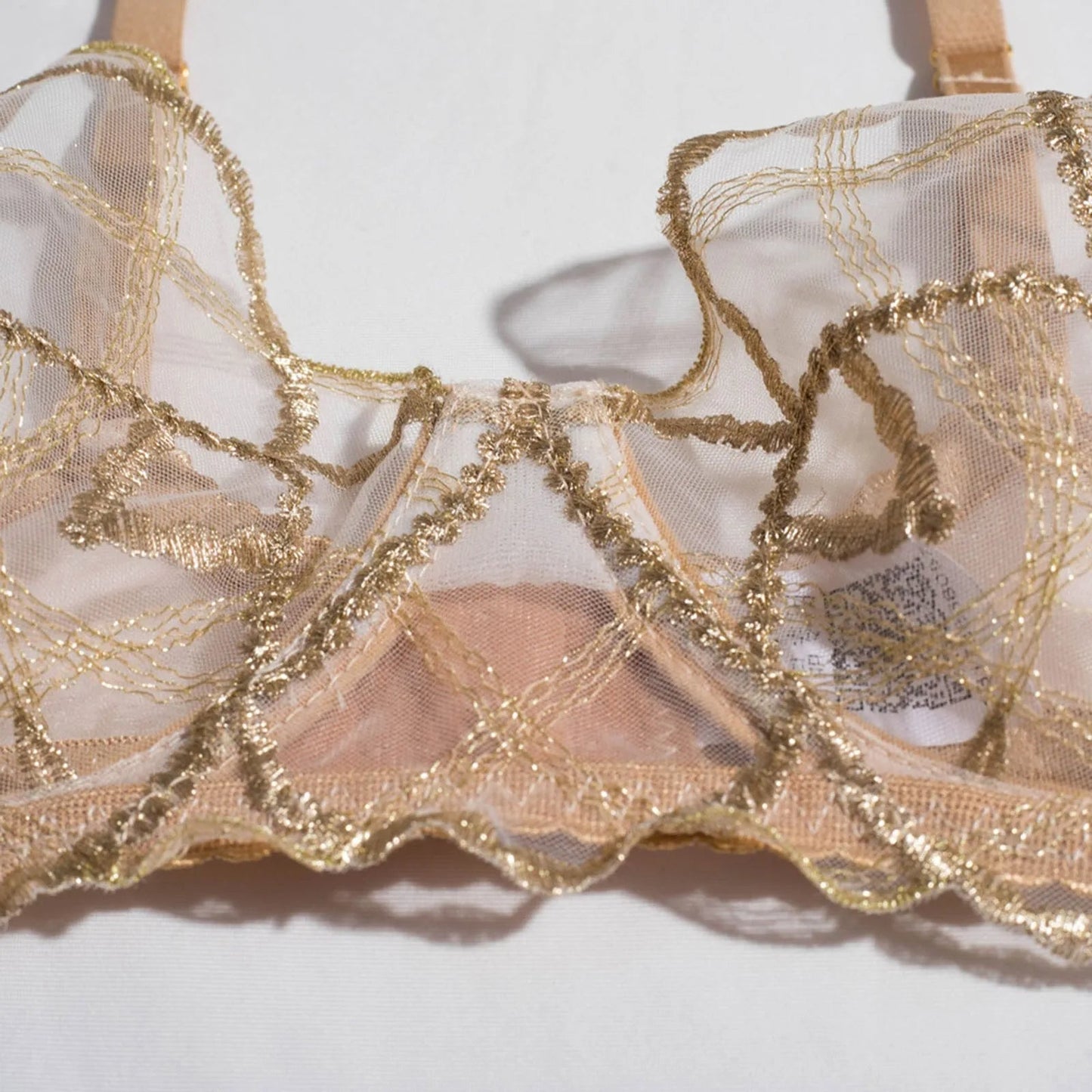 Golden Lines Lingerie Set