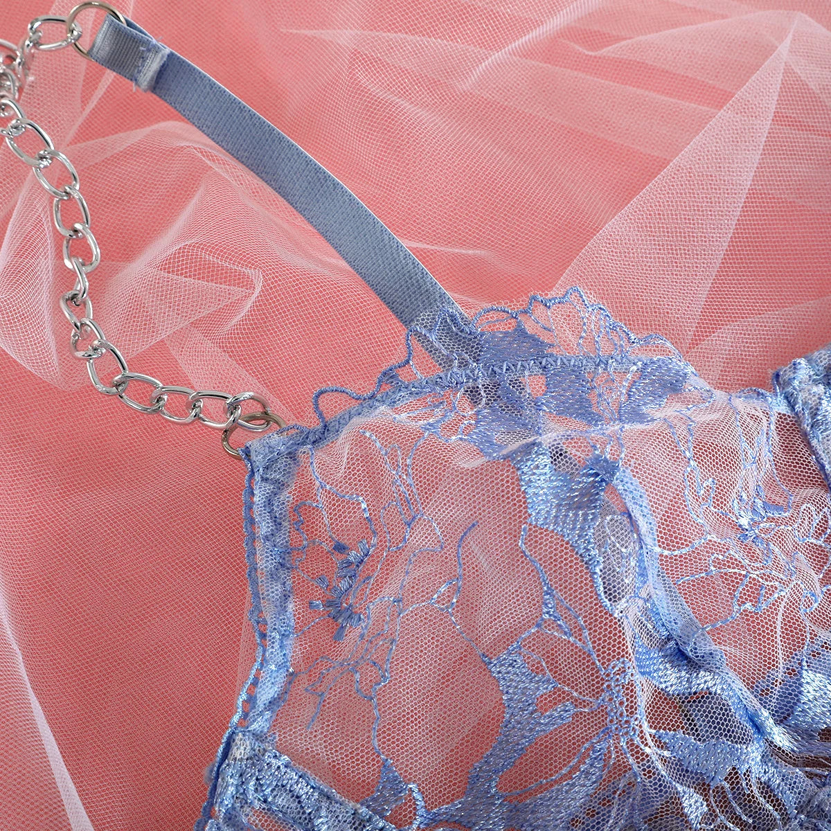 Sky Luxurious Lingerie Set