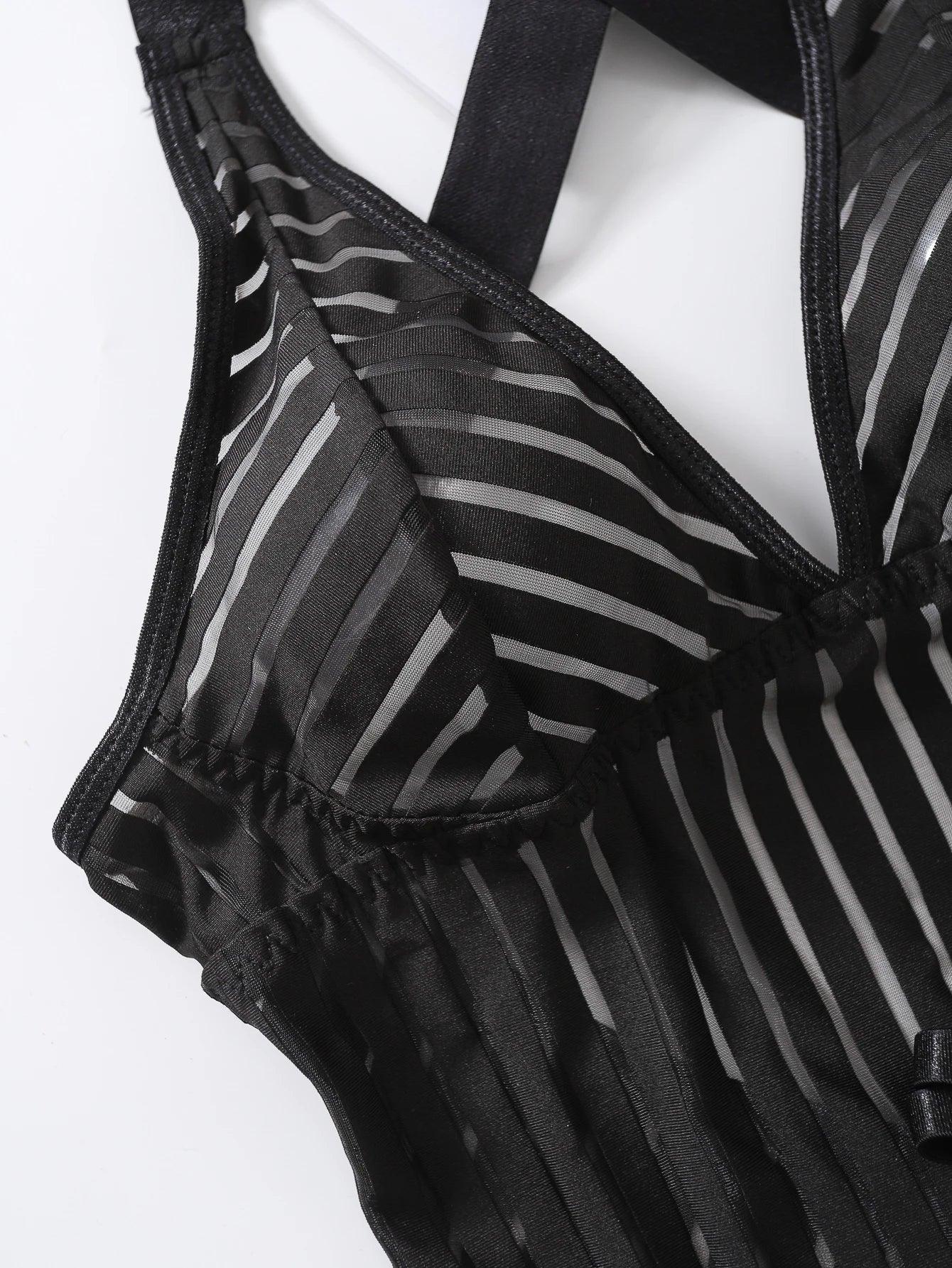Striped Bodysuit