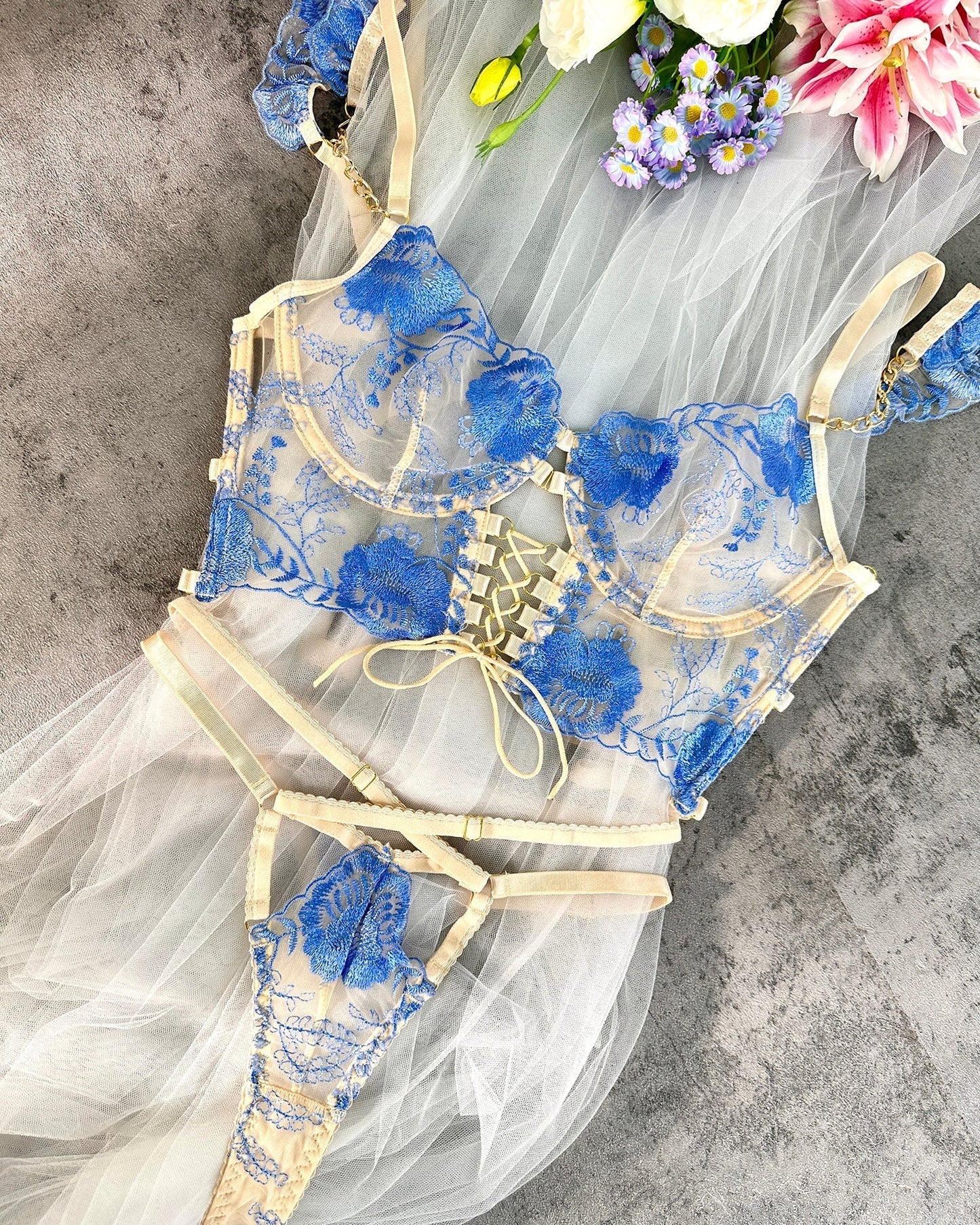 Alice in Wonderland Lingerie Set