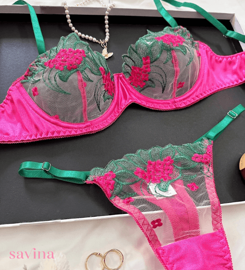 Conjunto Lingerie Felicityβ’ | (FRETE GRΓTIS) - savina