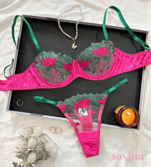 Conjunto Lingerie Felicityβ’ | (FRETE GRΓTIS) - savina