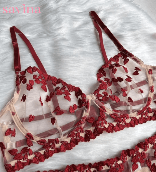 Conjunto de Lingerie Super Luxyβ’ | (Tecido Premium) O Segredo das Mulheres (Conjunto Completo) - savina