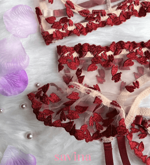 Conjunto de Lingerie Super Luxyβ’ | (Tecido Premium) O Segredo das Mulheres (Conjunto Completo) - savina