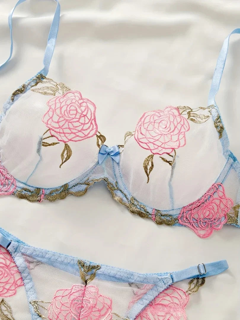 Rosa Branca Lingerie Set