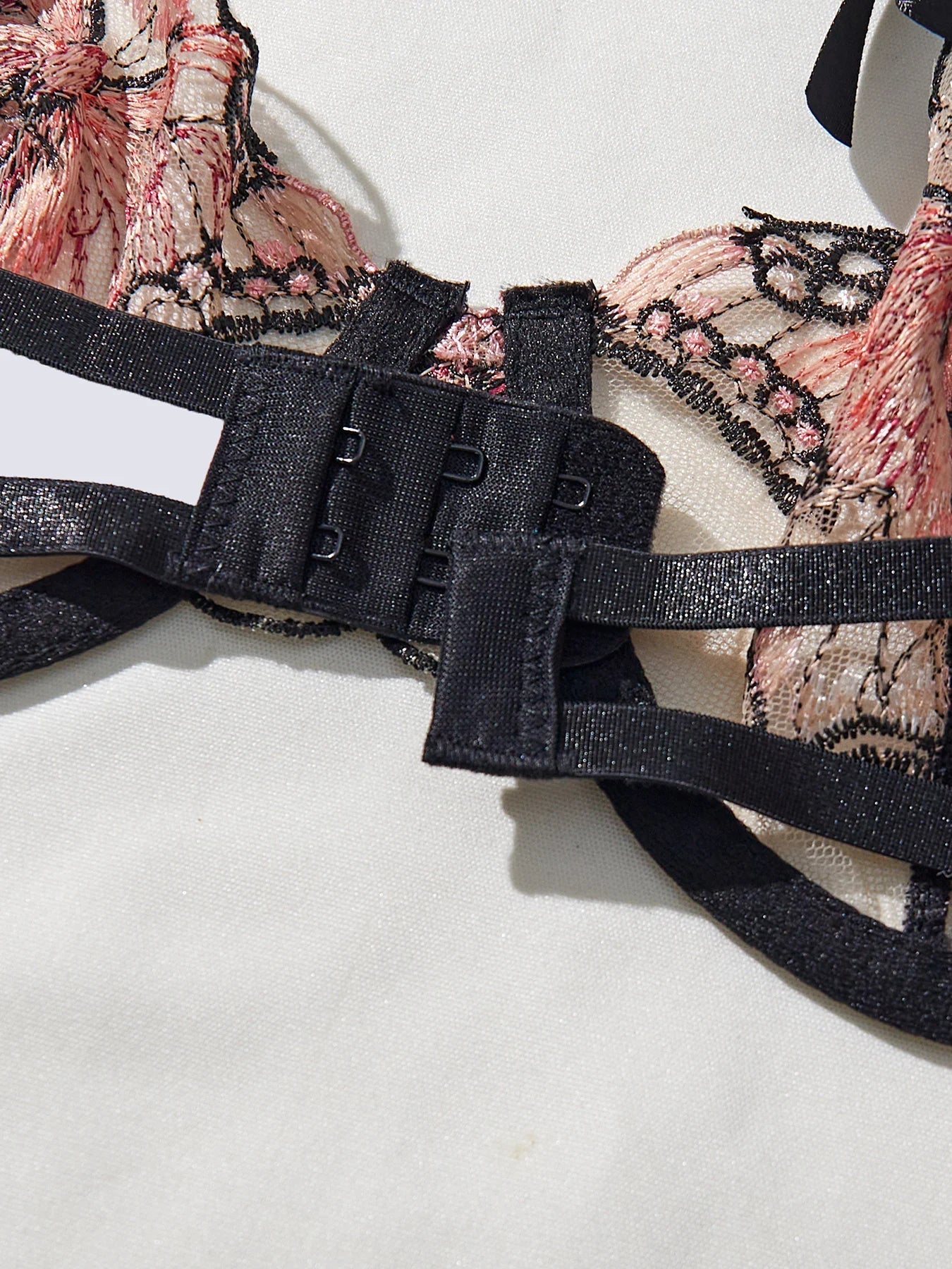 Lace Butterfly Lingerie Set