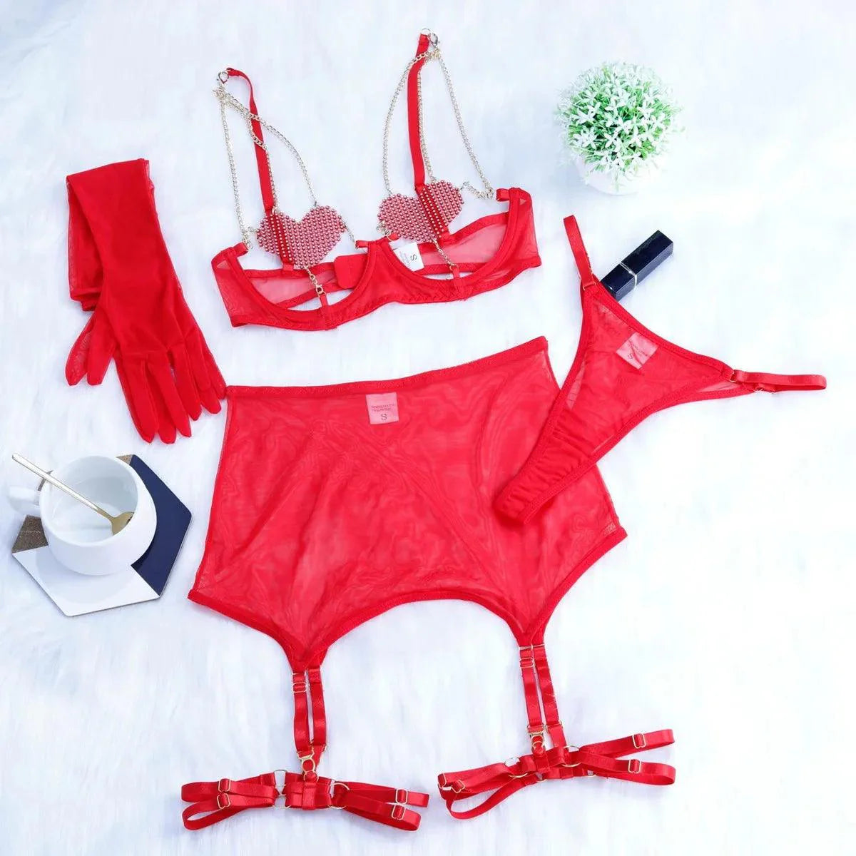 Jewel of Love Lingerie Set