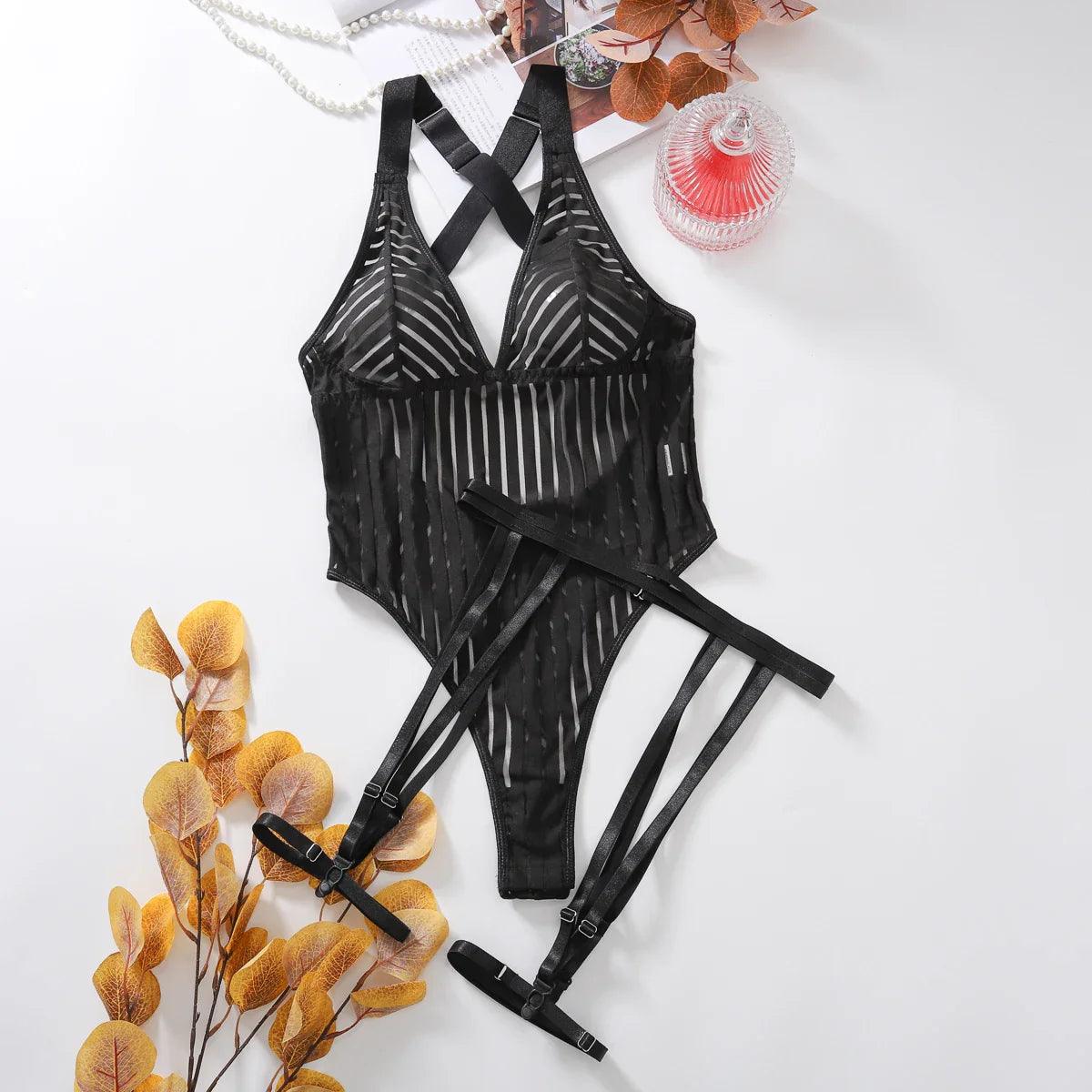 Striped Bodysuit