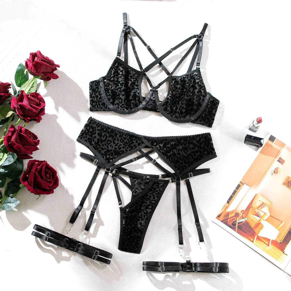 Black Panther Lingerie Set