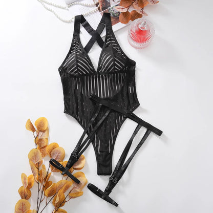 Striped Bodysuit