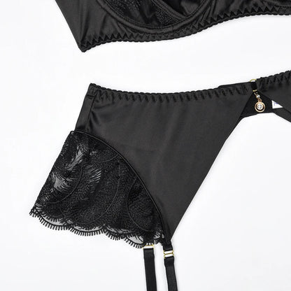 Midnight Jewel Lingerie Set