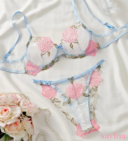 Rosa Branca Lingerie Set