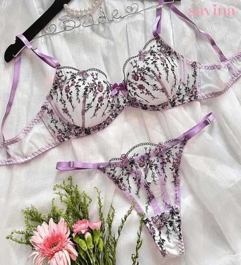 Conjunto Lingerie Elloabi™ | (FRETE GRÁTIS) - savina