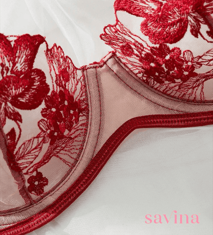 Conjunto de Lingerie de Luxo Rose™ | Tecido Premium (FRETE GRÁTIS) - savina