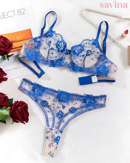 Hibiscus Lingerie Set