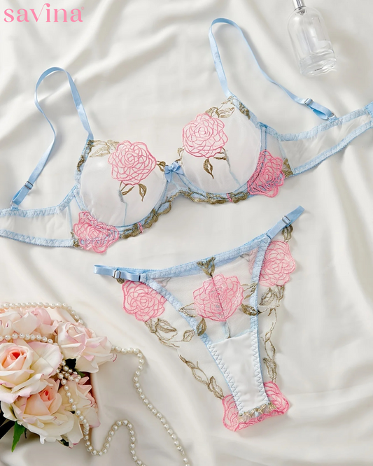 Rosa Branca Lingerie Set