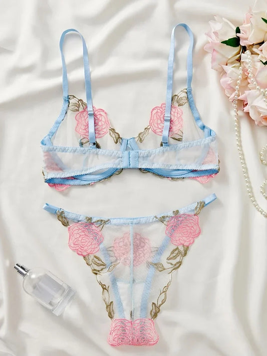 Rosa Branca Lingerie Set