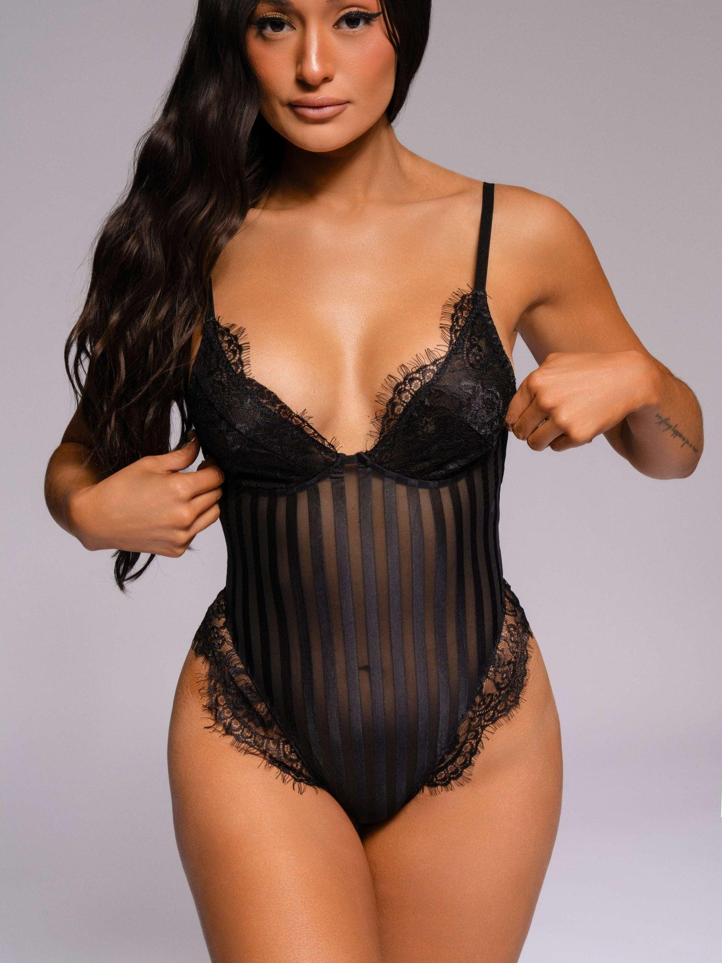 Bliss Black Bodysuit
