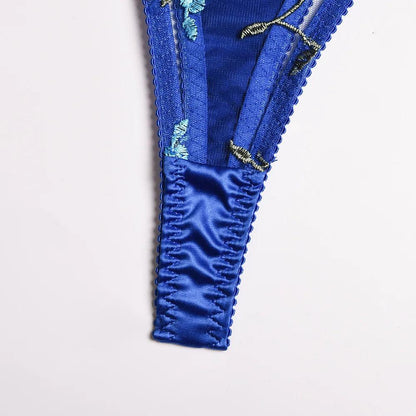 Livia Blue Lingerie Set
